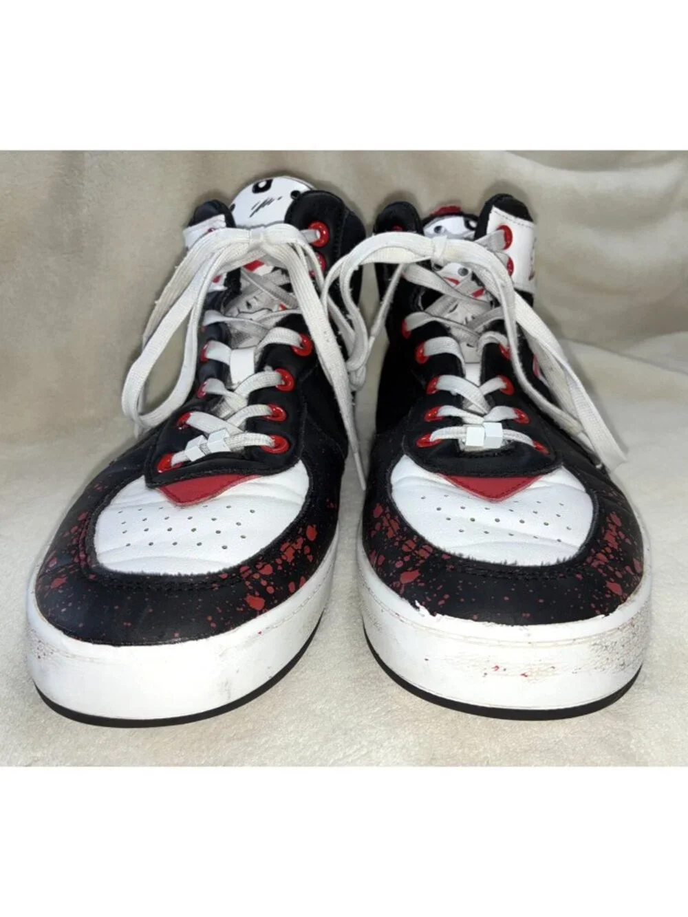 GroundUp Sneakers Jason Voorhees Friday The 13th High Top Shoes  Men Sz 10 #i